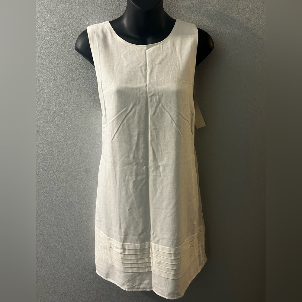 NWT linen sheath dress size L